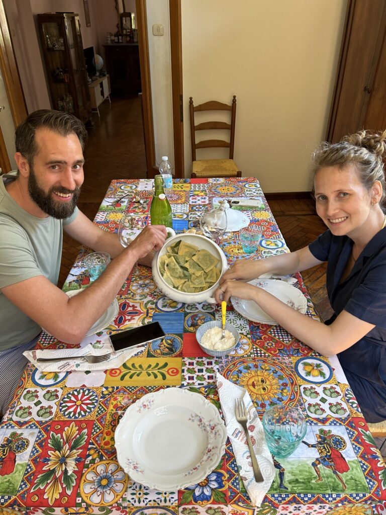 Home-made Tortelli Cooking Class